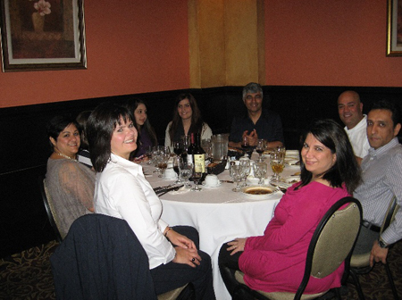 Saturday night dinenr 15